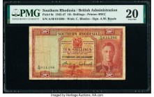 Southern Rhodesia Southern Rhodesia Currency Board 10 Shillings 1.2.1945 Pick 9c PMG Very Fine 20. 

HID09801242017

© 2020 Heritage Auctions | All Ri...