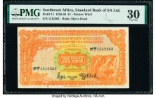 Southwest Africa Standard Bank of South Africa Limited 1 Pound 15.6.1959 Pick 11 PMG Very Fine 30. 

HID09801242017

© 2020 Heritage Auctions | All Ri...