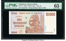 Zimbabwe Reserve Bank of Zimbabwe 10,000 Dollars 29.9.2008 Pick 72 PMG Gem Uncirculated 65 EPQ. 

HID09801242017

© 2020 Heritage Auctions | All Right...