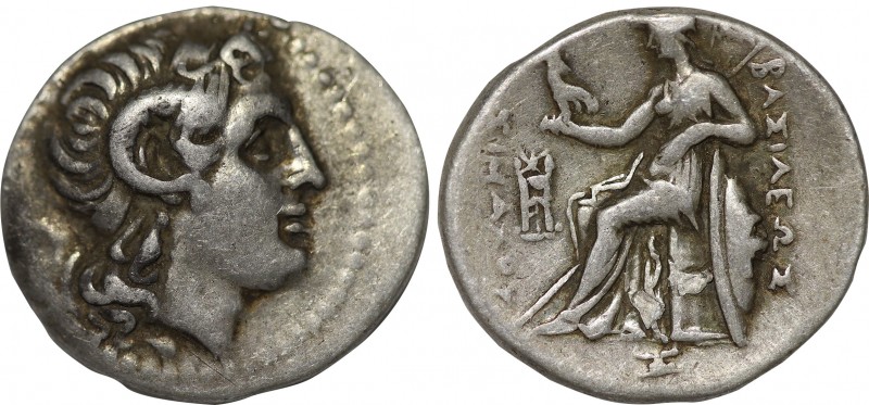 KINGS OF THRACE (Macedonian). Lysimachos (305-281 BC). Drachm. Ephesos.
Obv: Dia...