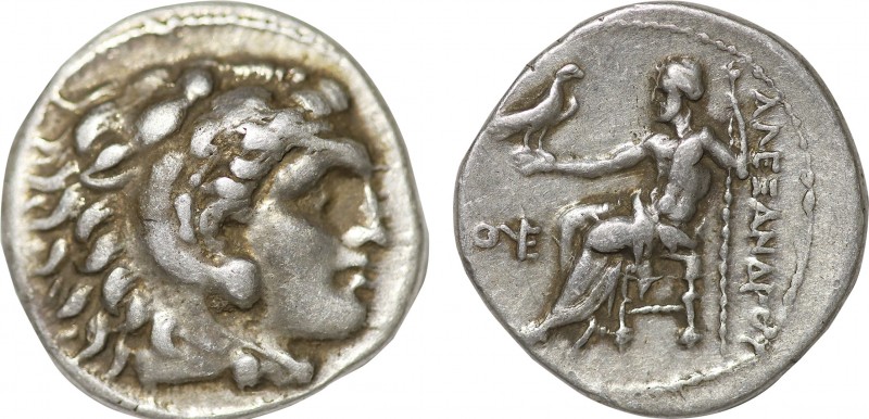 KINGS OF MACEDON. Alexander III 'the Great' (323-280 BC). Drachm
Uncertain mint ...