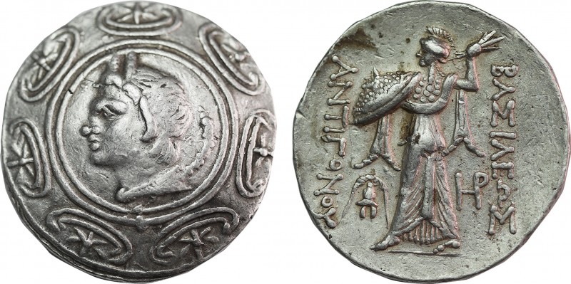 KINGS OF MACEDON. Antigonos II Gonatas (Circa 270-240 BC). Tetradrachm. Amphipol...