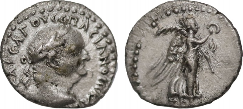 CAPPADOCIA. Caesarea. Vespasian (69-79). Hemidrachm.
Obv: AYTOKP KAICAP OYЄCΠACI...