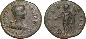 CILICIA , Syedra . Gordian III. (AD 238-244). Obv: ΑΥΤ ΚΑΙ Μ ΑΝΤ ΓΟΡΔΙΑΝΟϹ ϹƐΒ. Laureate, draped and cuirassed bust of Gordian III. Rev: ϹΥƐΔΡƐΩΝ. Dio...