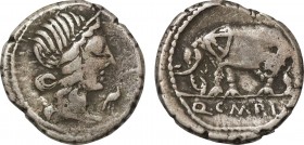 Roman Republican Coins
Q. CAECILIUS METELLUS PIUS. Denarius (81 BC). Uncertain mint in northern Italy. Obv: Diademed head of Pietas right; to right, s...