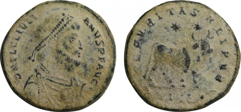 JULIAN II APOSTATA (360-363). Double maiorina. Thessalonica.
Obv: D N FL CL IVLI...