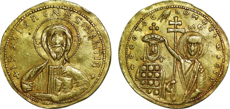 Johannes I (969-976 AD). AV Solidus. Constantinopolis.
Obv. +IhSXIS ΠENRSsNΔNTI...