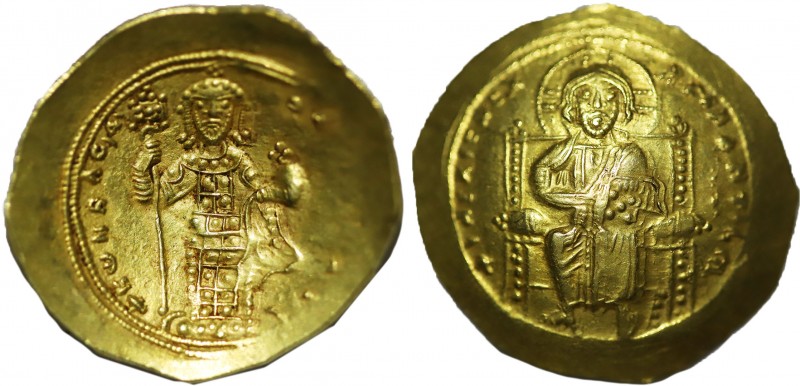 CONSTANTINE X DUCAS (1059-1067). EL Histamenon. Constantinople.
Obv: + IC - XC
C...