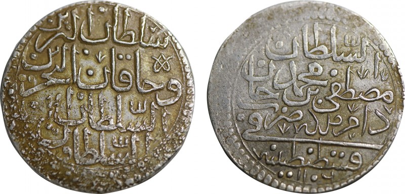 OTTOMAN EMPIRE. Mustafa II (AH 1106-1115 / 1695-1703 AD). Para. Konstantiniye (C...