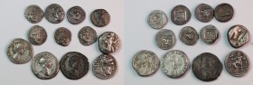 12 Greek - Roma Denari Coins.