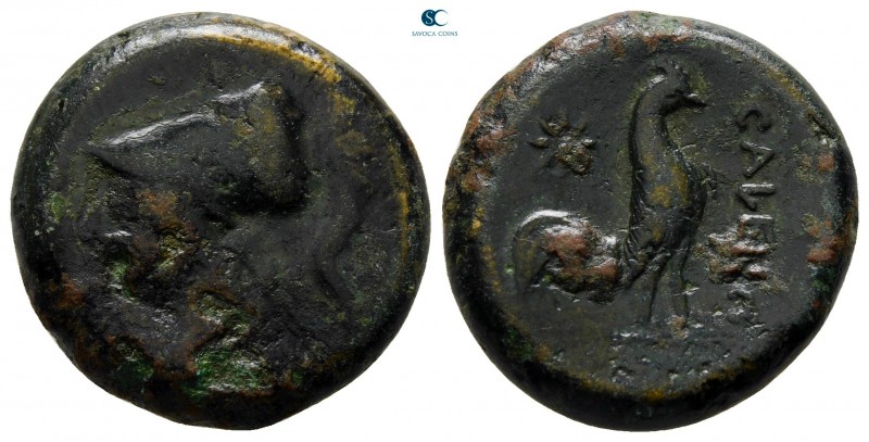 Campania. Cales circa 265-240 BC. 
Bronze Æ

19 mm., 6,88 g.



very fine...