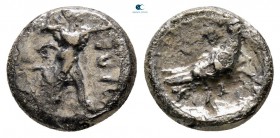 Lucania. Sybaris circa 453-448 BC. Triobol AR
