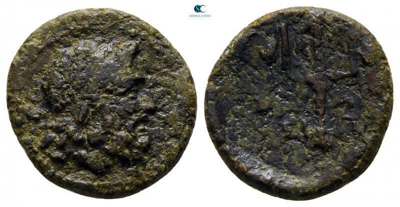 Sicily. Syracuse circa 214-200 BC. 
Bronze Æ

15 mm., 2,04 g.



very fin...