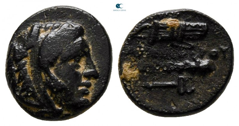 Kings of Macedon. Alexander III "the Great" 336-323 BC. 
Bronze Æ

9 mm., 1,1...