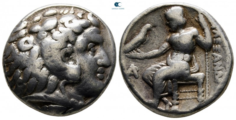 Kings of Macedon. Byblus. Alexander III "the Great" 336-323 BC. 
Tetradrachm AR...