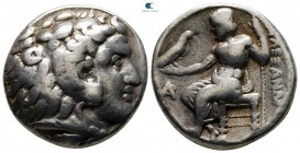 Kings of Macedon. Byblus. Alexander III "the Great" 336-323 BC. Tetradrachm AR