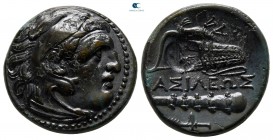 Kings of Macedon. Uncertain mint in Western Asia Minor. Alexander III "the Great" 336-323 BC. Bronze Æ