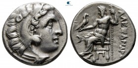 Kings of Macedon. Kolophon. Antigonos I Monophthalmos 320-301 BC. In the name and types of Alexander III. Struck circa 320-301 BC. Drachm AR