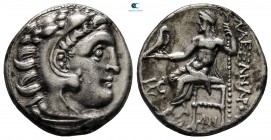 Kings of Macedon. Kolophon. Antigonos I Monophthalmos 320-301 BC. In the name and types of Alexander III. Struck circa 318-310 BC. Drachm AR