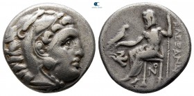 Kings of Macedon. Lampsakos. Antigonos I Monophthalmos 320-301 BC. In the name and types of Alexander III of Macedon. Struck circa 310-301 BC. Drachm ...