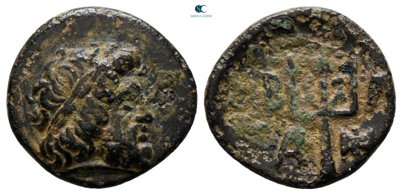 Kings of Macedon. Uncertain mint in Caria. Demetrios I Poliorketes 306-283 BC. ...