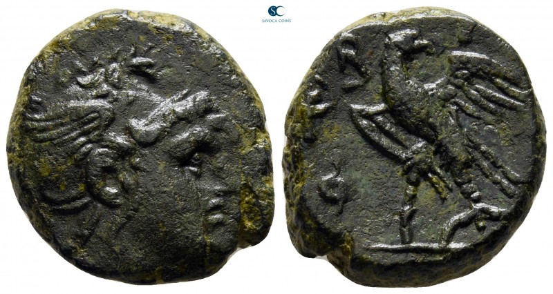 Kings of Macedon. Pella or Amphipolis. Philip V 221-179 BC. 
Unit Æ

21 mm., ...
