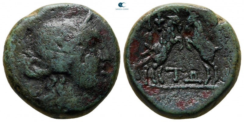Macedon. Amphipolis circa 187-168 BC. 
Bronze Æ

20 mm., 7,47 g.



nearl...