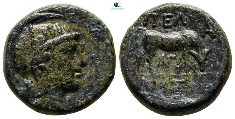 Macedon. Pella circa 187-168 BC. 
Bronze Æ

19 mm., 6,91 g.



nearly ver...