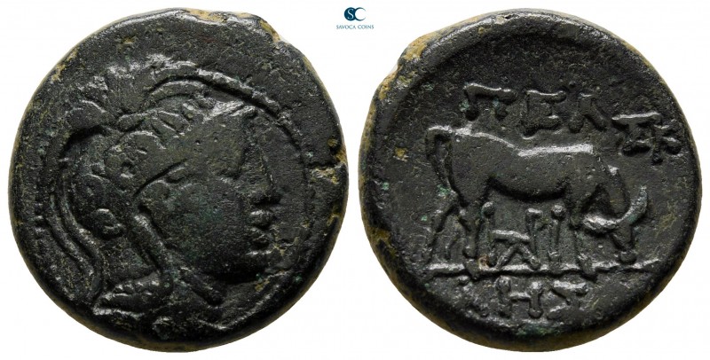 Macedon. Pella circa 187-31 BC. 
Bronze Æ

20 mm., 8,22 g.



very fine