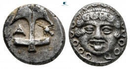 Thrace. Apollonia Pontica circa 480-450 BC. Drachm AR