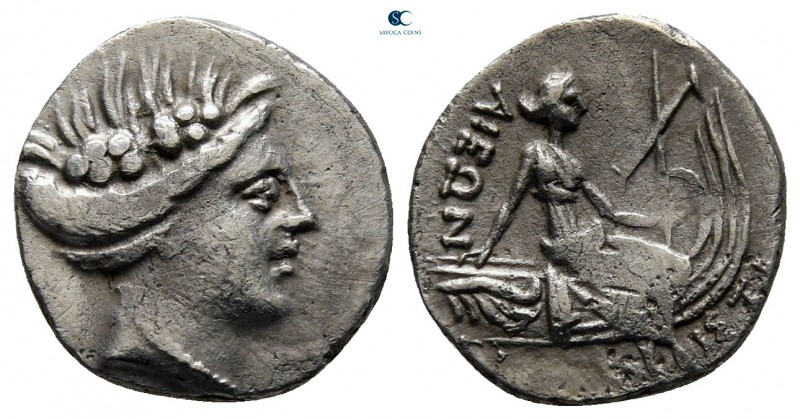 Euboea. Histiaia circa 168-146 BC. 
Tetrobol AR

14 mm., 1,01 g.



very ...