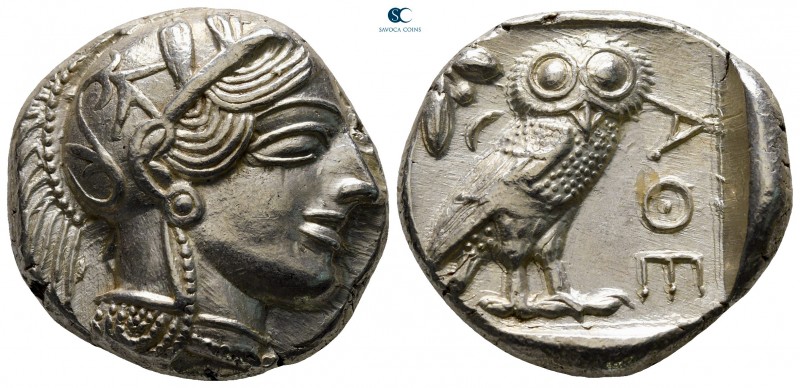 Attica. Athens circa 454-404 BC. 
Tetradrachm AR

25 mm., 17,20 g.



goo...