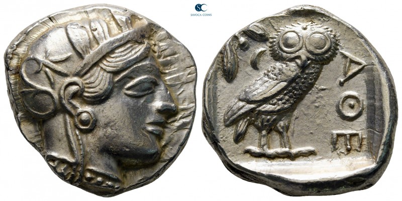 Attica. Athens circa 454-404 BC. 
Tetradrachm AR

25 mm., 17,20 g.



ver...