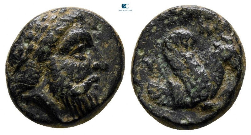 Mysia. Adramytteion circa 300-200 BC. 
Bronze Æ

11 mm., 1,43 g.



very ...