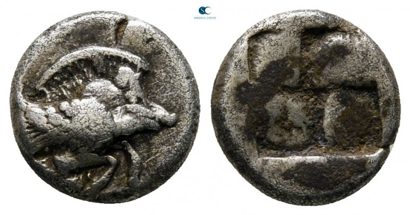 Ionia. Klazomenai circa 499-494 BC. 
Diobol AR

10 mm., 1,07 g.



very f...