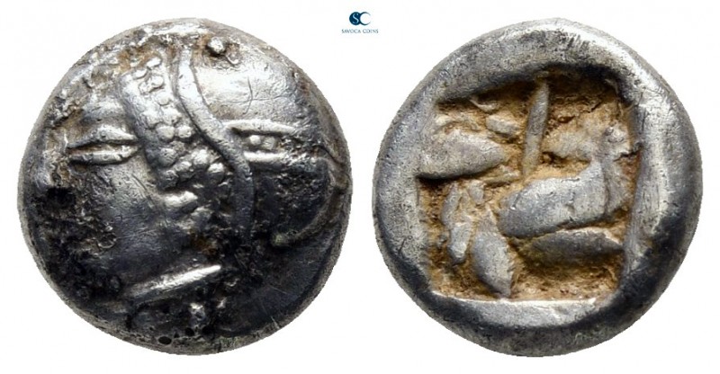 Ionia. Phokaia circa 521-478 BC. 
Diobol AR

9 mm., 0,93 g.



very fine