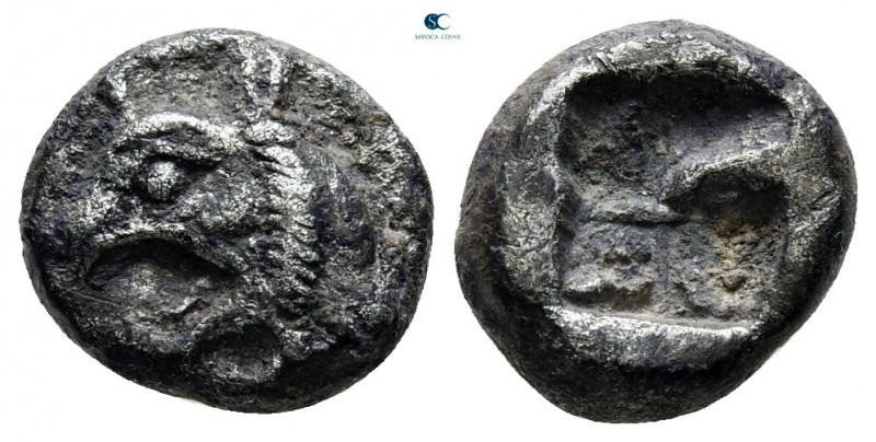 Ionia. Phokaia circa 521-478 BC. 
Trihemiobol AR

11 mm., 1,49 g.



near...