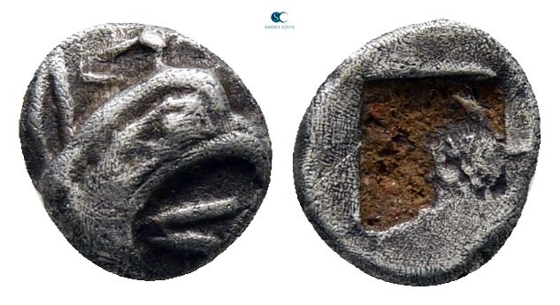 Ionia. Phokaia circa 470-420 BC. 
Hemiobol AR

6 mm., 0,33 g.



very fin...