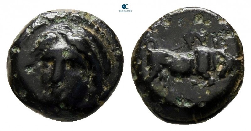 Ionia. Phygela circa 350-300 BC. 
Bronze Æ

8 mm., 0,80 g.



nearly very...