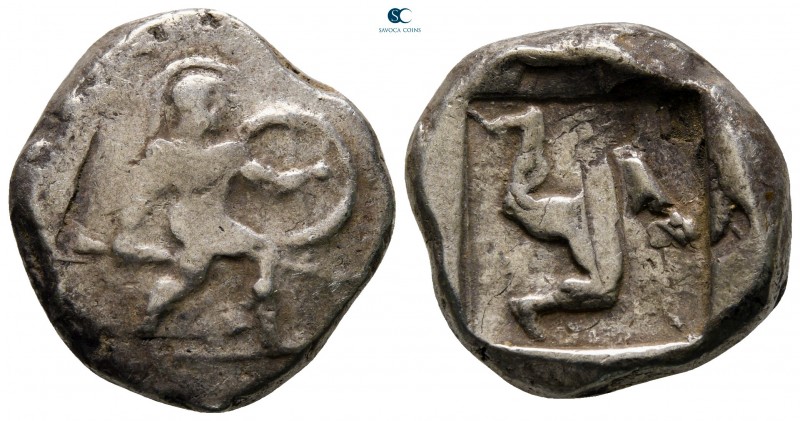 Pamphylia. Aspendos circa 465-430 BC. 
Stater AR

23 mm., 10,90 g.



ver...