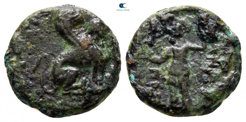 Pamphylia. Perge circa 222-189 BC. 
Bronze Æ

13 mm., 1,89 g.



very fin...