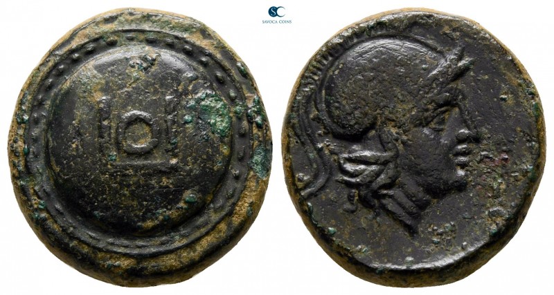 Pisidia. Selge circa 200-0 BC. 
Bronze Æ

17 mm., 5,48 g.



very fine