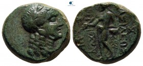 Seleukid Kingdom. Sardeis. Antiochos III Megas 223-187 BC. Bronze Æ