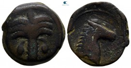 Zeugitania. Carthage circa 350-320 BC. Bronze Æ