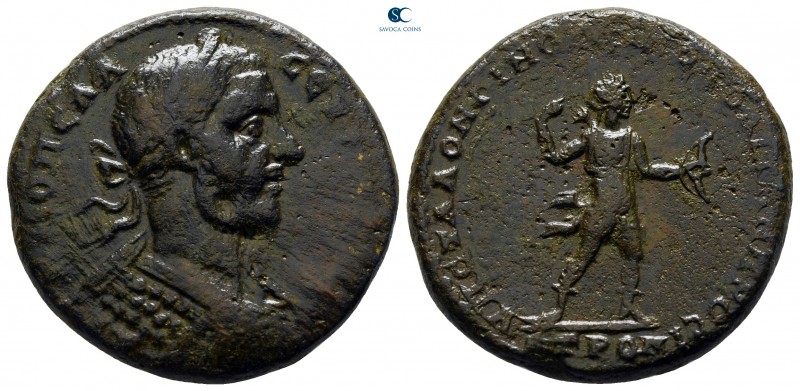 Moesia Inferior. Nikopolis ad Istrum. Macrinus AD 217-218. 
Bronze Æ

26 mm.,...