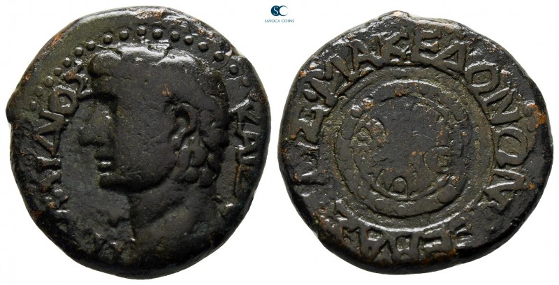 Macedon. Koinon of Macedon. Claudius AD 41-54. 
Bronze Æ

23 mm., 9,51 g.

...