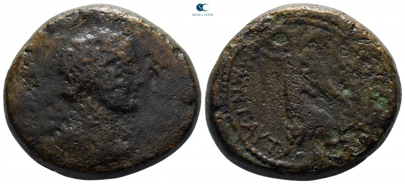 Macedon. Thessalonica. Mark Antony and Octavian 37 BC. 
Bronze Æ

29 mm., 20,...