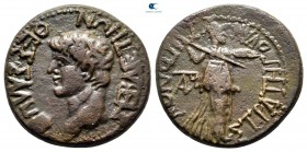Thessaly. Thessalian League. Claudius AD 41-54. Antigonos, strategos. Bronze Æ