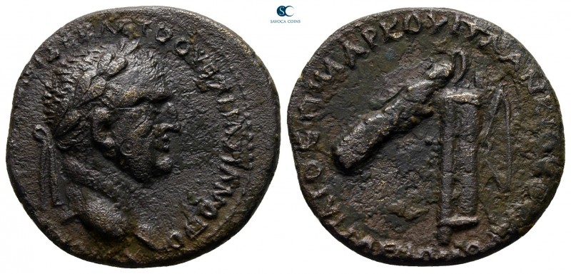 Bithynia. Kios. Vespasian AD 69-79. Marcus Plancius Varus, proconsul
Bronze Æ
...
