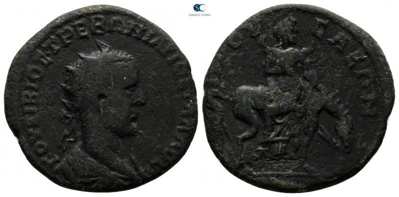 Bithynia. Prusa ad Olympon. Trebonianus Gallus AD 251-253. 
Bronze Æ

23 mm.,...